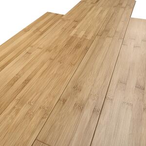 ALFIstyle Drevená podlaha z masívu bambusu TBIN002, horizontálna, Click&Lock systém, svetlá