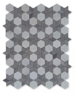 ALFIstyle Kamenná mozaika z mramoru, Hviezda ocean vein, 30,5 x 24,7 x 0,9 cm, NH203
