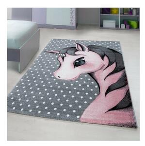 Kusový detský koberec Kids 590 pink , 80 x 150 cm