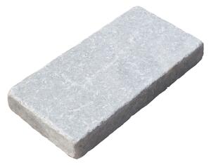 ALFIstyle Kamenná dlažba z mramoru Milky white, 20x10 cm, hrúbka 3 cm, NH102 - VZORKA
