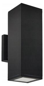 Vonkajšie nástenné svietidlo 2xGU10/35W/230V IP54 čierne