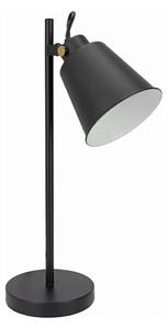 Stolná lampa 1xE27/40W/230V čierna