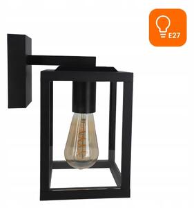 Vonkajšia nástenná lampa 1xE27/40W/230V IP54 čierna