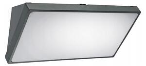 LED Vonkajšie nástenné svietidlo LED/20W/230V IP65 sivá