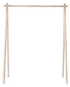 KARUP DESIGN Vešiak z borovicového dreva Hongi – Clear lacquered 177 × 74 × 150 cm