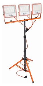 LED reflektor so stojanom 3xLED/50W/230V 4500K IP65 oranžový