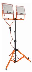 LED Reflektor so stojanom 2xLED/100W/230V 4500K IP65 oranžová