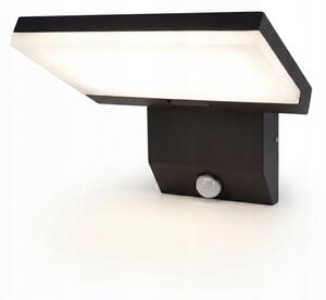 LED Vonkajšie nástenné svietidlo so senzorom LED/18W/230V IP44 čierna