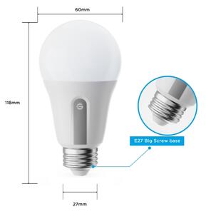 Govee -SADA 2x LED Stmievateľná žiarovka Smart MATTER E27/9W/230V 2700-6500K Wi-Fi