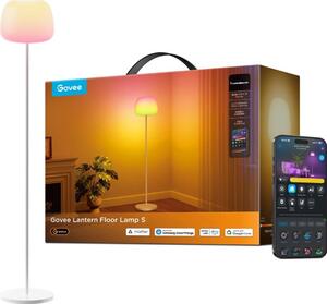 Govee - LED RGBICWW stmievateľná stojaca lampa LANTERN MATTER LED/24W/230V Wi-Fi 160 cm
