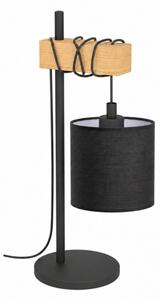BRILAGI - Stolná lampa NUBILA 1xE27/40W/230V hnedá/čierna