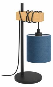 BRILAGI - Stolná lampa NUBILA 1xE27/40W/230V hnedá/čierna/tmavomodrá