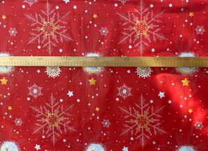 Ervi bavlna š.240 cm - Vianočný vzor -26379-7, metráž