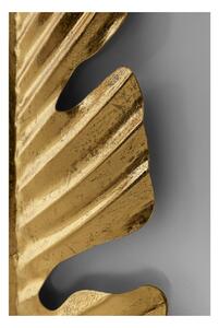 KARE DESIGN Sada 2 ks – Dekorácia na stenu Leaf – zlatá 92 cm 91,5 × 26 × 2 cm