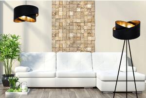 Podlahová lampa MEDIOLAN, 1x textilné tienidlo (výber z 9 farieb), (výber z 2 farieb konštrukcie)