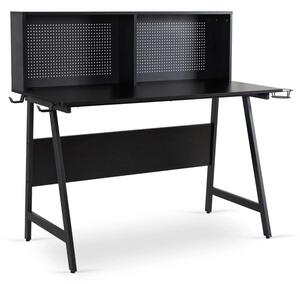PC stôl Pikara, čierna