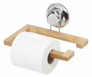 Držiak na toaletný papier Compactor Bestlock, prírodné drevo