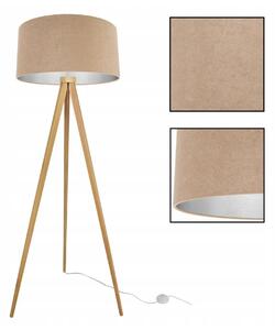 Stojacia lampa Mediolan, 1x textilné tienidlo (výber z 10 farieb), (výber zo 6 farieb konštrukcie), ch