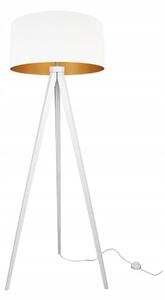 Podlahová lampa MEDIOLAN, 1x textilné tienidlo (výber z 10 farieb), (výber zo 6 farieb konštrukcie), G