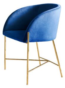 Modrá Stolička 86,5 × 50 × 62,5 cm SALESFEVER