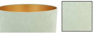 Závesné svietidlo Mediolan, 1x pistáciové/zlaté textilné tienidlo, (výber z 2 farieb konštrukcie), (fi 44cm)
