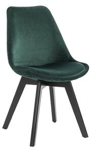 Zamatová jedálenská stolička – – set 2 ks 49 × 56,5 × 84 cm SALESFEVER