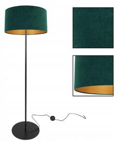 Stojacia lampa Mediolan, 1x textilné tienidlo (výber z 10 farieb), (výber z 3 farieb konštrukcie), g