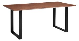 JEDÁLENSKÝ STÔL, akácia, čierna, farba vlašského orecha, 200/100/76 cm P & B - Online Only jedálne, Online Only