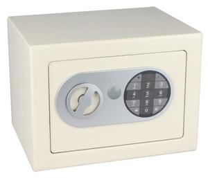 Nábytkový sejf RS 17, s elektrickým zámkom, biela