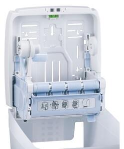 Mechanický podávač papierových utierok Merida Hygiene Control, biela