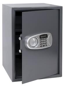 Nábytkový sejf RS 50, s elektrickým zámkom, sivá