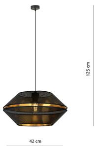 Emibig MALIA 1 | dizajnová závesná lampa Farba: Čierna