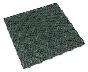 Plastová dierov. dlažba Linea Marte 56,3 x 56,3 x 1,3 cm, zelená