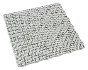 Plastová dierov. dlažba Linea Marte 56,3 x 56,3 x 1,3 cm, sivá