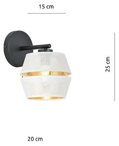 Emibig MALIA K1 | dizajnová nástenná lampa Farba: Biela
