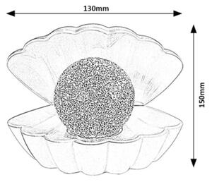 Rabalux 76030 - LED RGB Dekoratívna lampa SPARKLY LED/0,8W/3xAAA