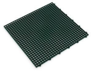 Plastová dlažba Linea Flextile 39,5 x 39,5 x 0,8 cm, zelená