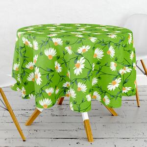 Obrus ​​PVC okrúhly FL-1667 - Vôňa harmančeka (rôzne veľkosti)