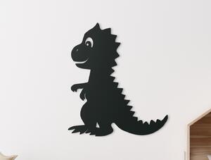 Drevko Drevená nálepka do detskej izby Dinosaurík