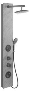 Sprchový panel SAT dekor kameň STONESHOWER