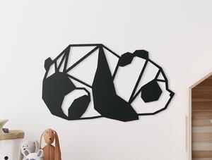 Drevko Drevená nálepka do detskej izby Panda