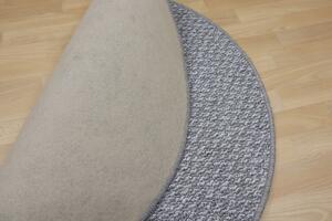 Vopi koberce Kusový koberec Toledo šedé kruh - 80x80 (priemer) kruh cm