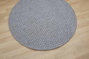 Vopi koberce Kusový koberec Toledo šedé kruh - 100x100 (priemer) kruh cm