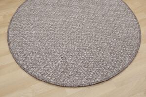 Vopi koberce AKCIA: 80x80 (průměr) kruh cm Kusový koberec Toledo béžovej kruh - 80x80 (priemer) kruh cm