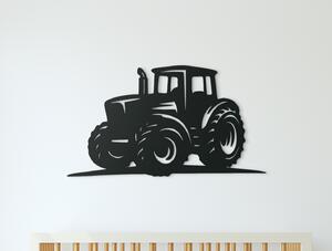 Drevko Drevená nálepka do detskej izby Traktor