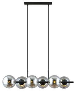 Emibig RORY 6 | dizajnová závesná lampa Farba: Transparentná
