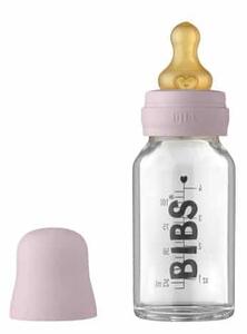 BIBS Baby Bottle sklenená fľaša 110ml dusky-lilac