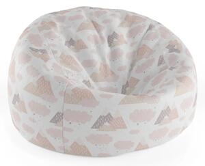 Sablio Sedací vak Cocoon Detské piramídy - 75 x 45 x 35 cm