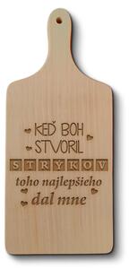 Sablio Doštička na krájanie Keď Boh stvoril strýkov