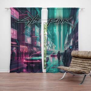 Sablio Záves Cyberpunk 2077 Mesto: 2ks 140x250cm